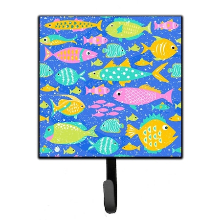 Carolines Treasures Little Colorful Fishes Leash or Key Holder VHA3034SH4